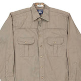 Burberry Shirt - Large Beige Cotton