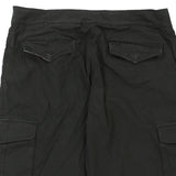 Burberry London Cargo Shorts - 34W UK 12 Black Cotton