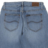Lee Denim Shorts - 28W UK 8 Blue Cotton