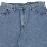 Wrangler Denim Shorts - 38W 10L Blue Cotton
