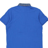 Vintage blue Etro Polo Shirt - mens large