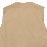 Perkin'S Gilet - Large Beige Cotton