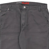 Dickies Carpenter Trousers - 36W 30L Grey Cotton