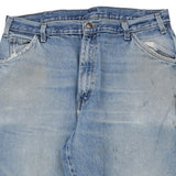 Dickies Carpenter Trousers - 36W 30L Blue Cotton