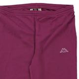 Age 14-16 Kappa Tracksuit - Large Purple Polyester