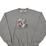 Tigger Disney Graphic Sweatshirt - XL Grey Cotton Blend