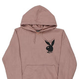 Playboy Pacsun Graphic Hoodie - Small Pink Cotton Blend