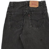 18550-0260 Levis Jeans - 27W UK 8 Black Cotton