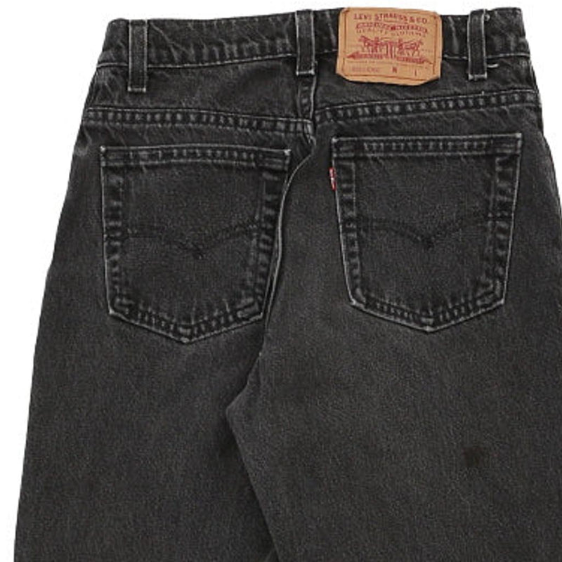 18550-0260 Levis Jeans - 27W UK 8 Black Cotton