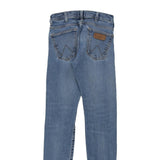 Wrangler Skinny Jeans - 28W UK 8 Blue Cotton