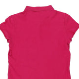 Adidas Polo Shirt - Medium Pink Cotton