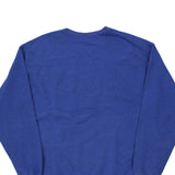 Blank Fruit Of The Loom Sweatshirt - Large Blue Cotton Blend