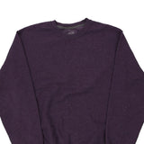 Blank Fruit Of The Loom Sweatshirt - Medium Purple Cotton Blend