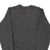 Blank Fruit Of The Loom Sweatshirt - Small Grey Cotton Blend