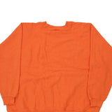 Made in USA Blank Hanes Sweatshirt - XL Orange Cotton Blend