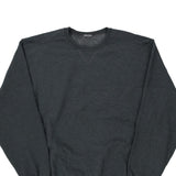Blank Unbranded Sweatshirt - Large Grey Cotton Blend