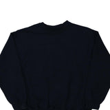 Blank Unbranded Sweatshirt - XL Navy Cotton Blend
