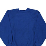 Made in USA Blank Player'S Club Sweatshirt - XL Blue Cotton Blend