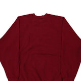 Made in USA Blank Fruit Of The Loom Sweatshirt - 2XL Red Cotton Blend