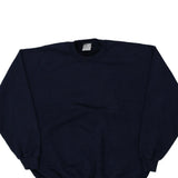 Blank Discus Sweatshirt - XL Navy Cotton Blend