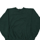 Blank Hanes Sweatshirt - XL Green Cotton Blend