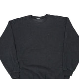 Blank Unbranded Sweatshirt - XL Grey Cotton Blend