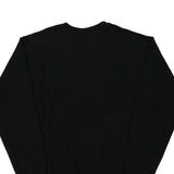 Blank Fruit Of The Loom Sweatshirt - Medium Black Cotton Blend