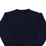 Blank Needle Works Sweatshirt - Medium Navy Cotton Blend