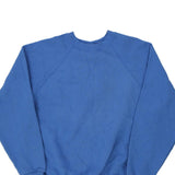 Made in USA Blank Basics Sweatshirt - Large Blue Cotton Blend
