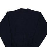 Made in USA Southwest Baptist Sports Pages Embroidered Sweatshirt - Large Navy Cotton Blend