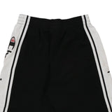 Age 11-12 Champion Spellout Sport Shorts - Large Black Polyester