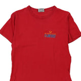 Age 10-12 Slazenger T-Shirt - Medium Red Cotton