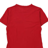 Age 10-12 Slazenger T-Shirt - Medium Red Cotton