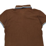 Age 11-12 Superga Polo Shirt - Medium Brown Cotton