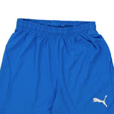 Age 13-14 Puma Sport Shorts - XL Blue Polyester