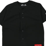 Age 10-12 Rawlings Jersey - Medium Black Polyester