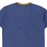 Age 7-8. All Stars Looney Tunes Warner Bros Embroidered T-Shirt - Medium Blue Cotton