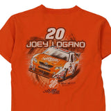 Age 10-12 Joey Logano #20 Chase Authentics Nascar T-Shirt - Medium Orange Cotton