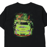 Age 10-12 Danica Patrick Chase Authentics Nascar T-Shirt - Medium Black Cotton