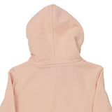 Age 11-12 Champion Spellout Hoodie - Small Pink Cotton Blend