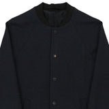 Age 12-13 Unbranded Baseball Jacket - Large Navy Polyester Blend