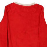 Age 10-12 Disney Graphic Fleece - Small Red Polyester