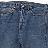 505 Levis Jeans - 36W 31L Blue Cotton