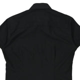 Smog Short Sleeve Shirt - Small Black Cotton
