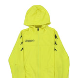 Age 14 Kappa Track Jacket - Large Yellow Polyester