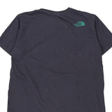 The North Face Spellout T-Shirt - Small Grey Cotton