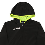 Age 12-13 Asics Hoodie - Large Black Polyester