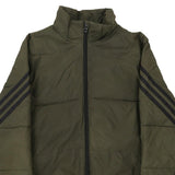 Age 11-12 Adidas Puffer - Medium Khaki Polyester Blend