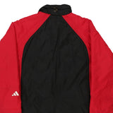 Age 14 Standard Liege Adidas Football Jacket - XL Block Colour Nylon Blend