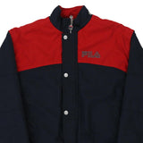 Age 13-14 Fila Spellout Jacket - XL Block Colour Polyester